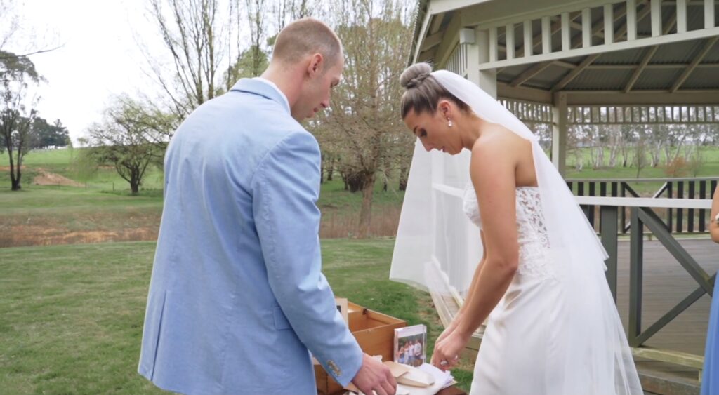 Marriage Time Capsule Ritual with Tanya McDonald Marriage Celebrant