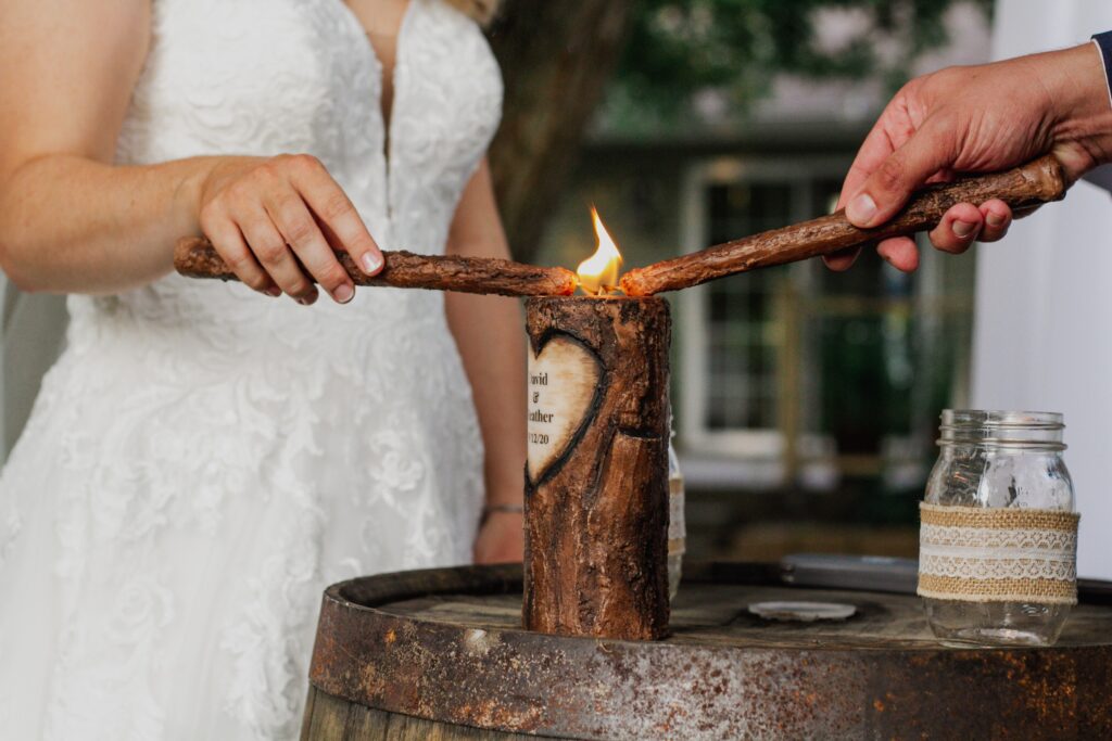 Unity Candle Wedding Ritual with Tanya McDonald Marriage Celebrant