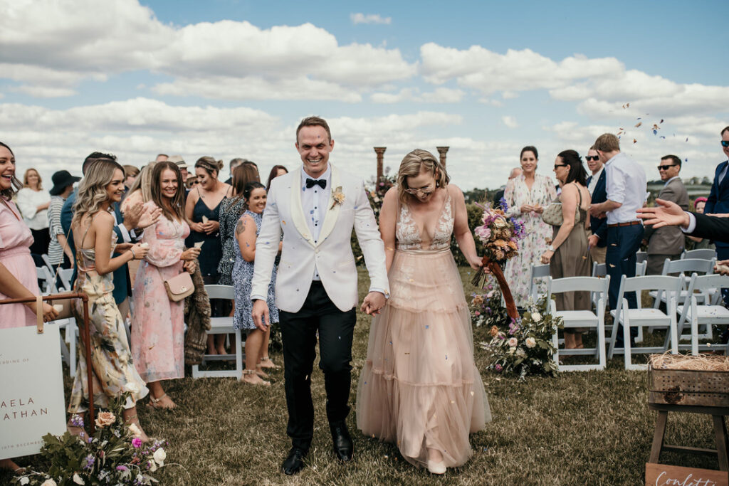 Mikaela & Nathan's Borrodell Vineyard Wedding with Tanya McDonald Marriage Celebrant - Nat Salloum Photography
