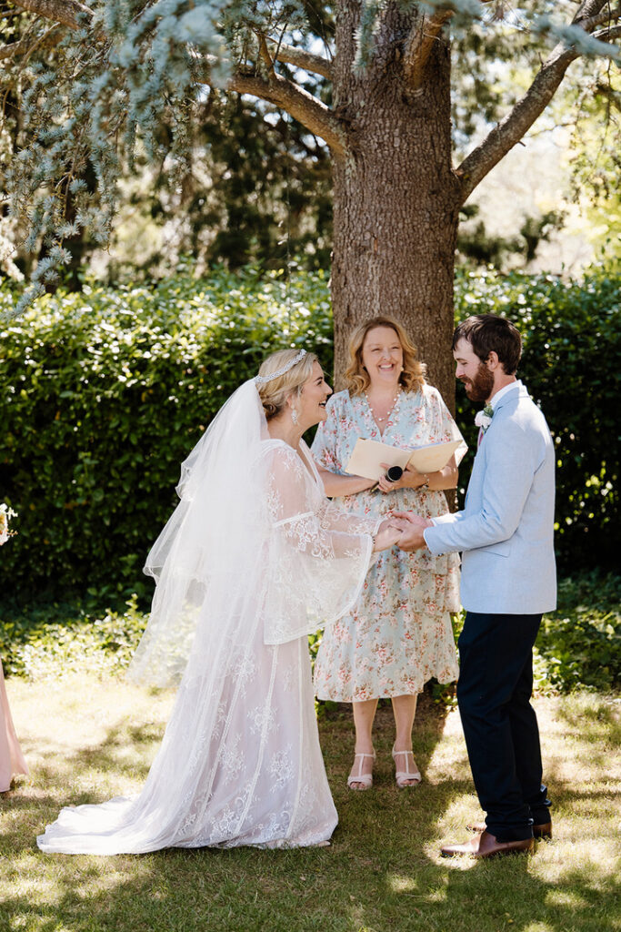 Kristina & Jarrod's wedding with Tanya McDonald Marriage Celebrant - Brenton Cox Photographer
